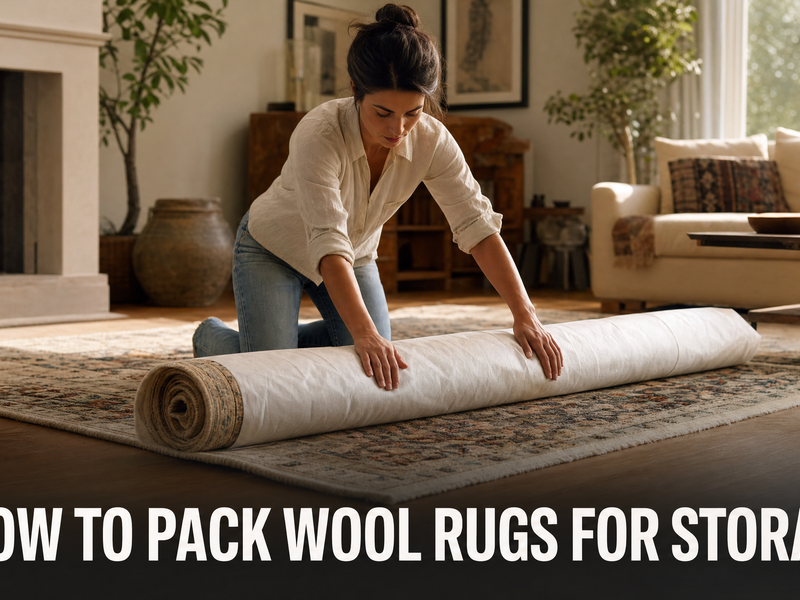 How to Pack Wool Rugs for Storage | RugKnots