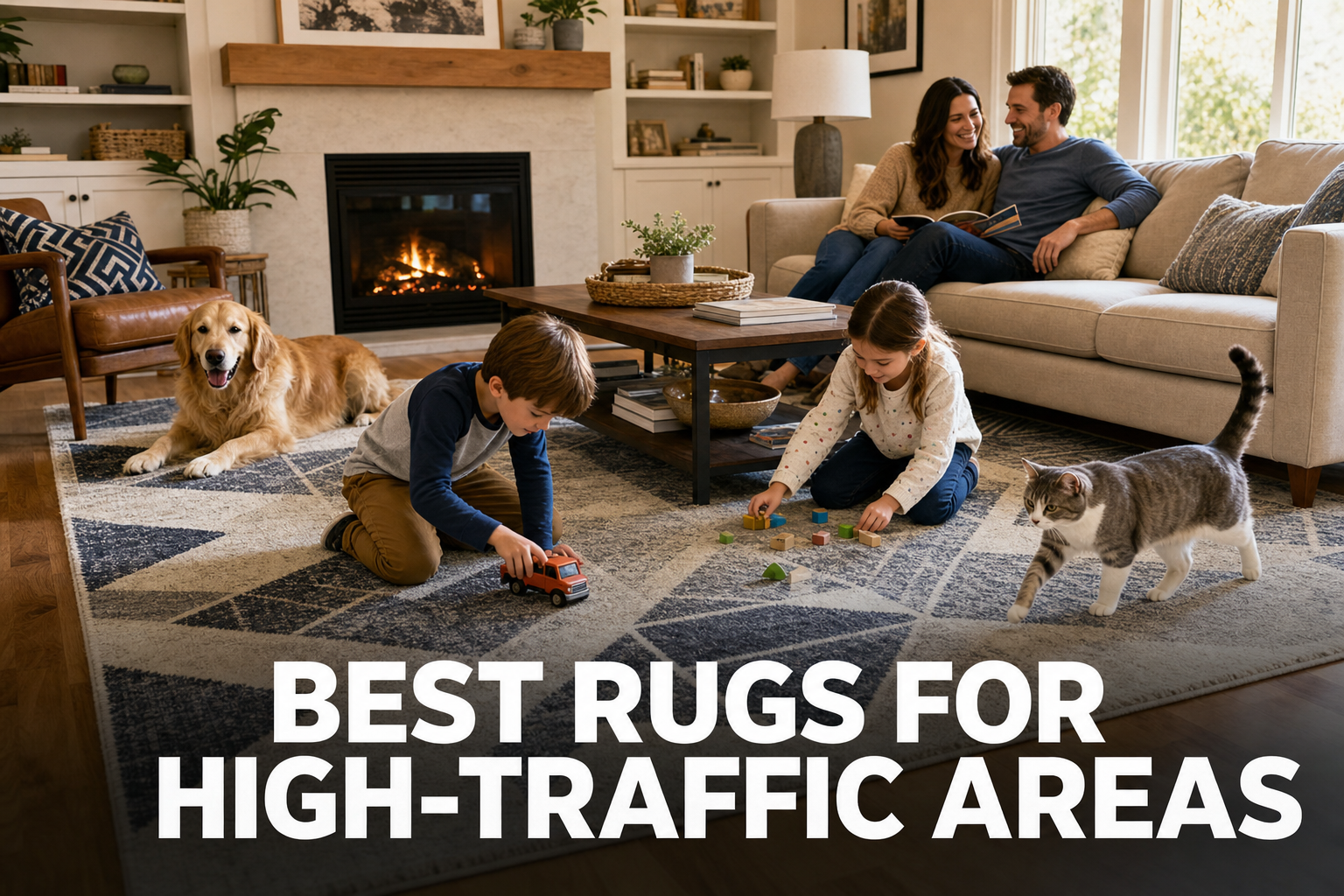 Best Rugs for High-Traffic Areas: Materials That Handle Anything