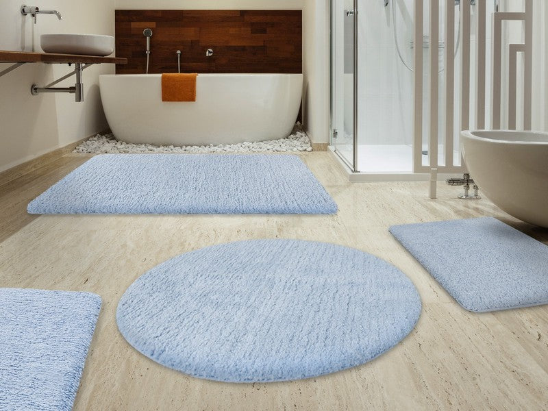 Stylish washable bathroom rug with non-slip backing for modern homes – RugKnots