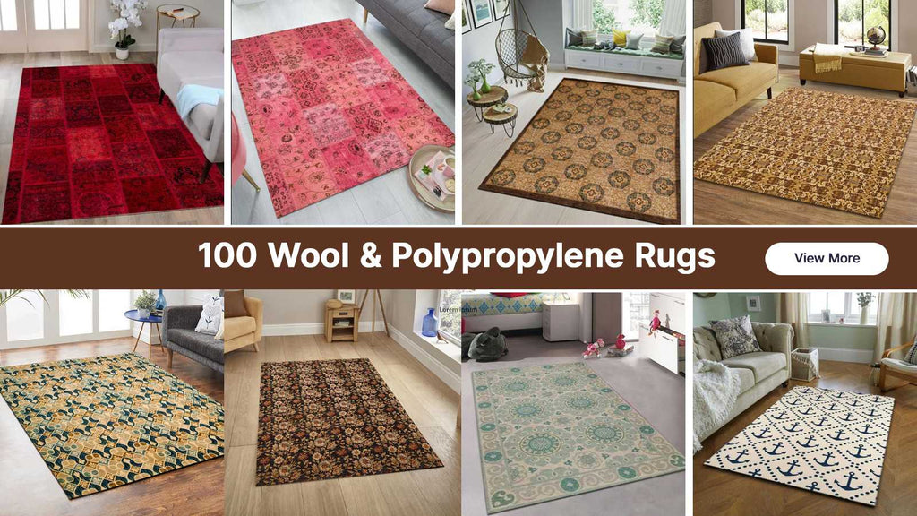 Polypropylene Or Wool Rugs By Rugknots