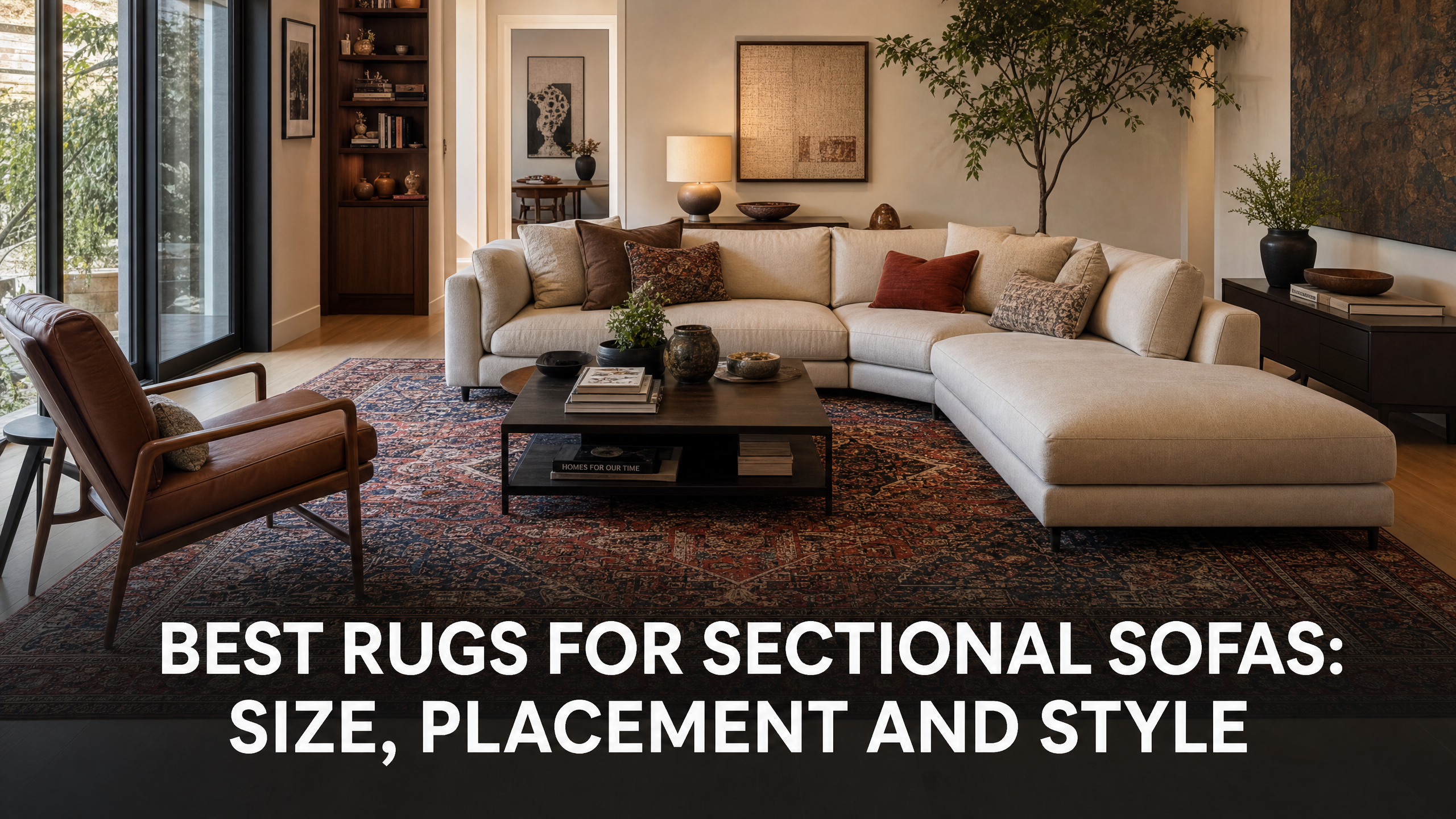 Best Rugs for Sectional Sofas: Size, Placement, and Style
