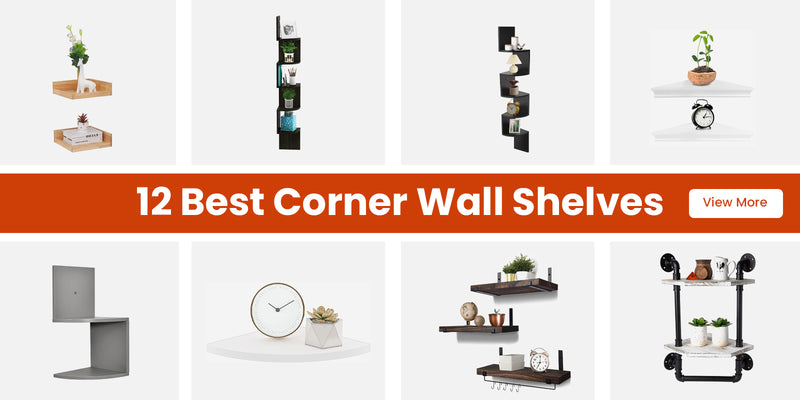corner wall shelves