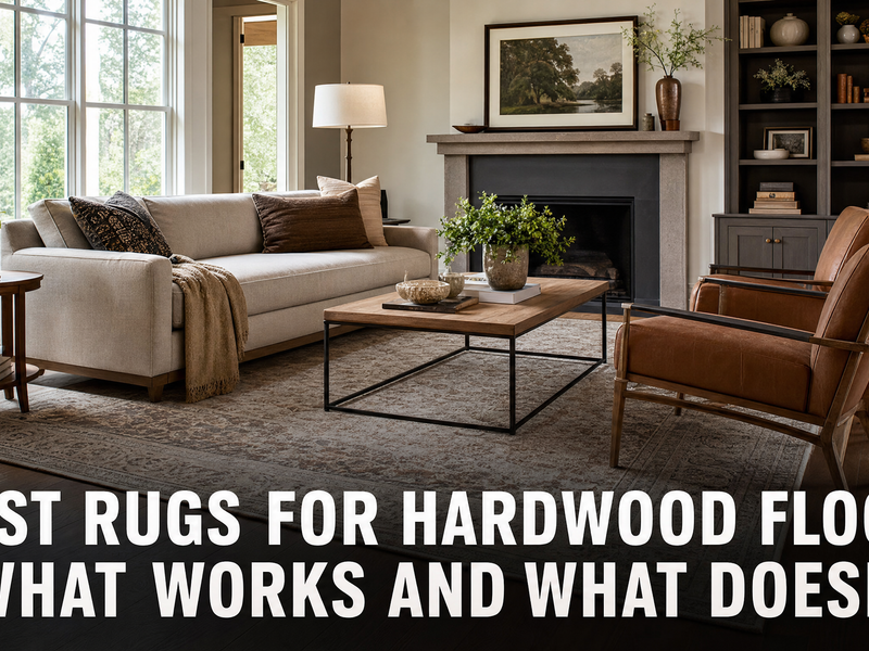 Best Rugs for Hardwood Floors: What Works (and What Damages Them)