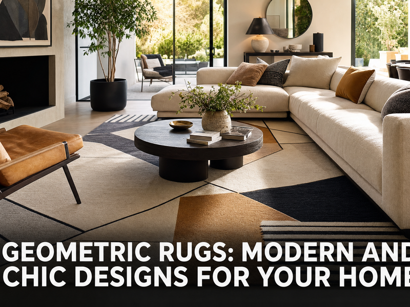 Explore Our Geometric Rugs Collection with Modern and Chic Designs for Your Home