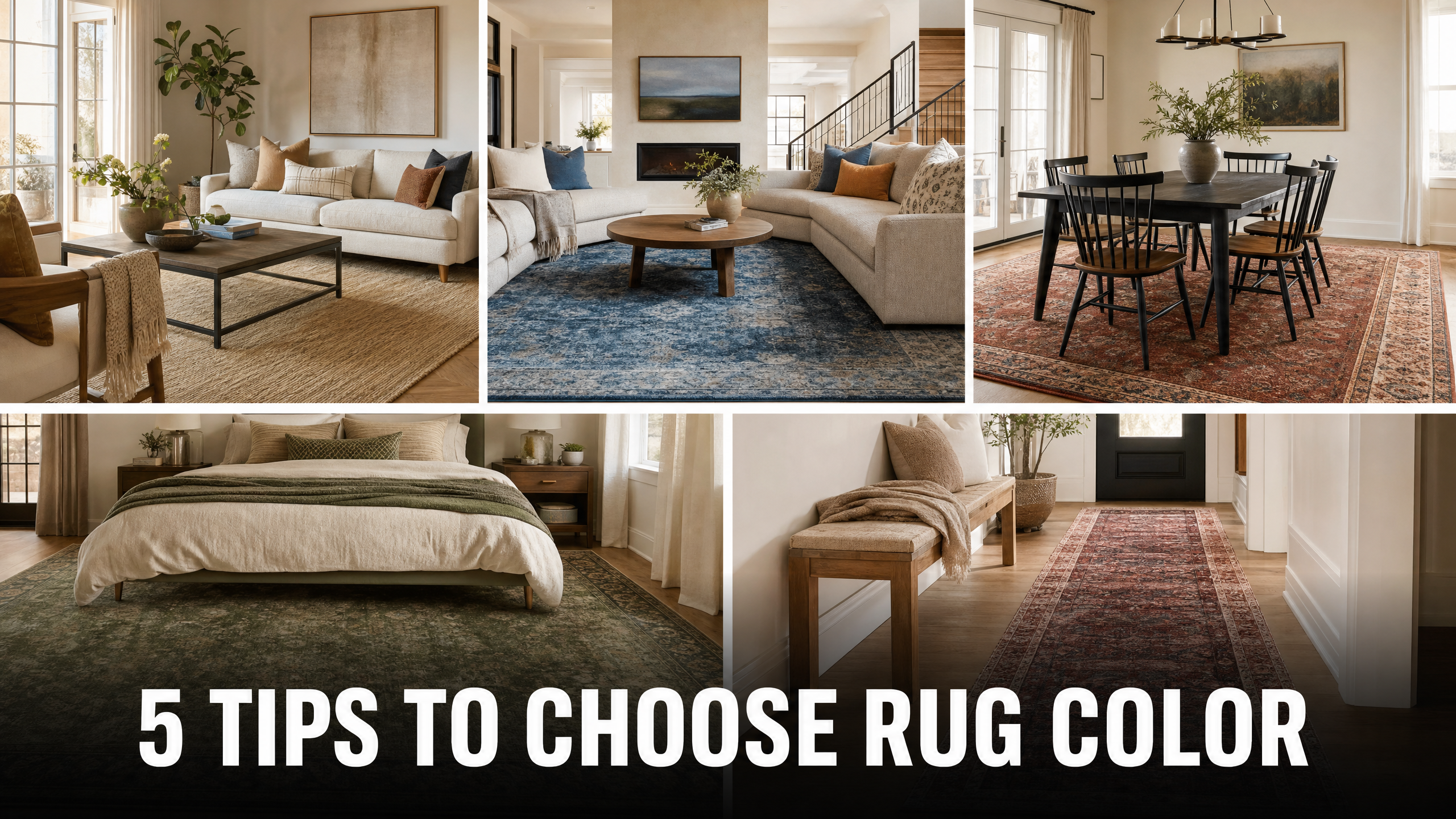 5 Tips to Choose Rug Color – RugKnots