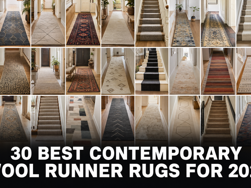 30 Best Contemporary Wool Runner Rugs for 2026