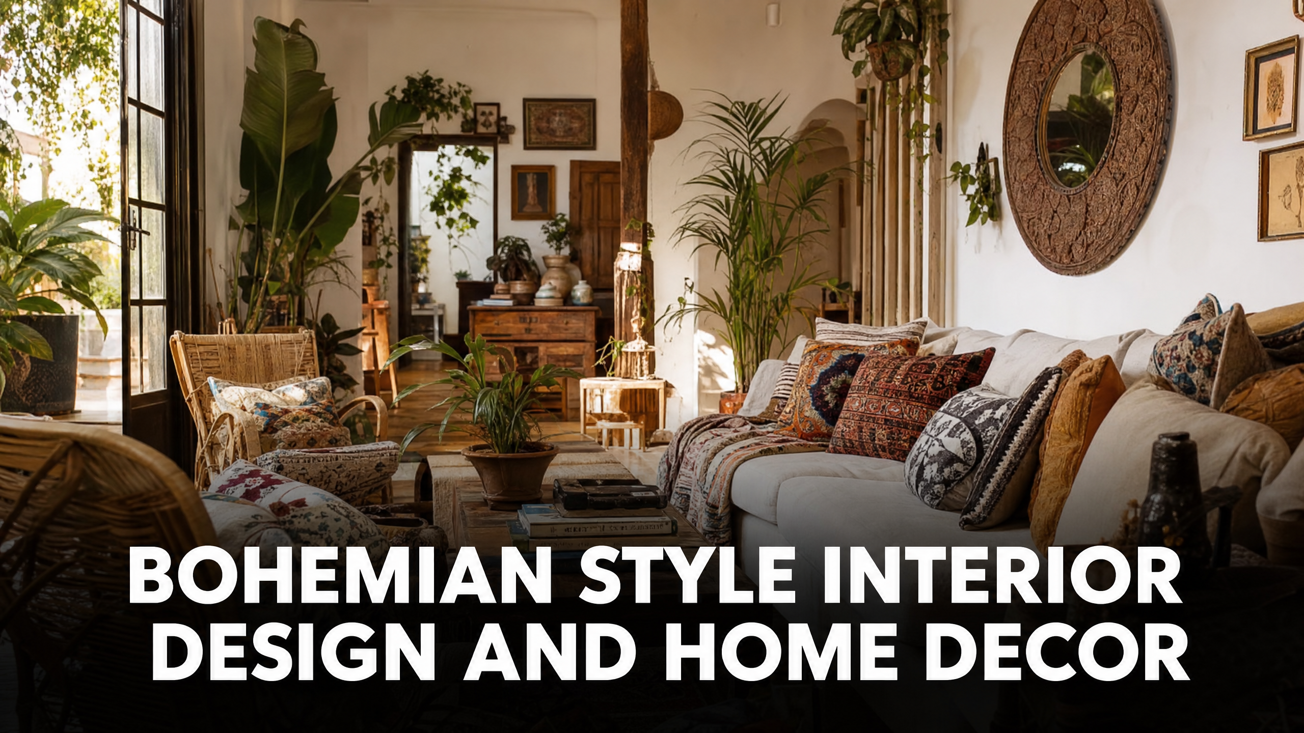 Bohemian Style Interior Design and Home Decor