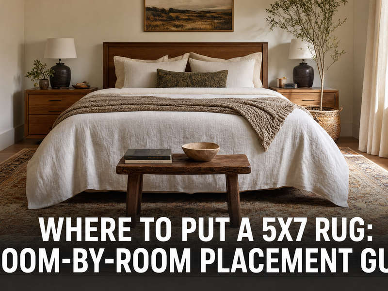 Where to Put a 5x7 Rug: Room-by-Room Placement Guide