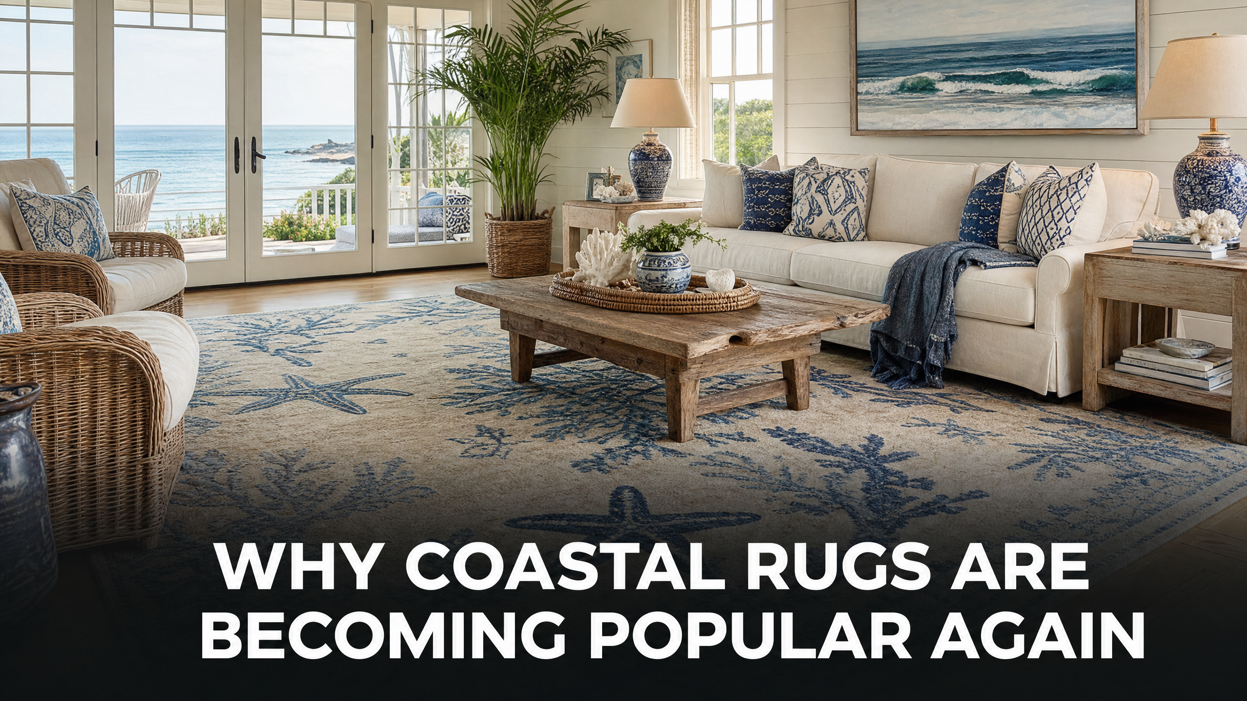 Why Coastal Rugs Are Becoming Popular Again