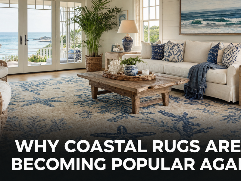 Why Coastal Rugs Are Becoming Popular Again