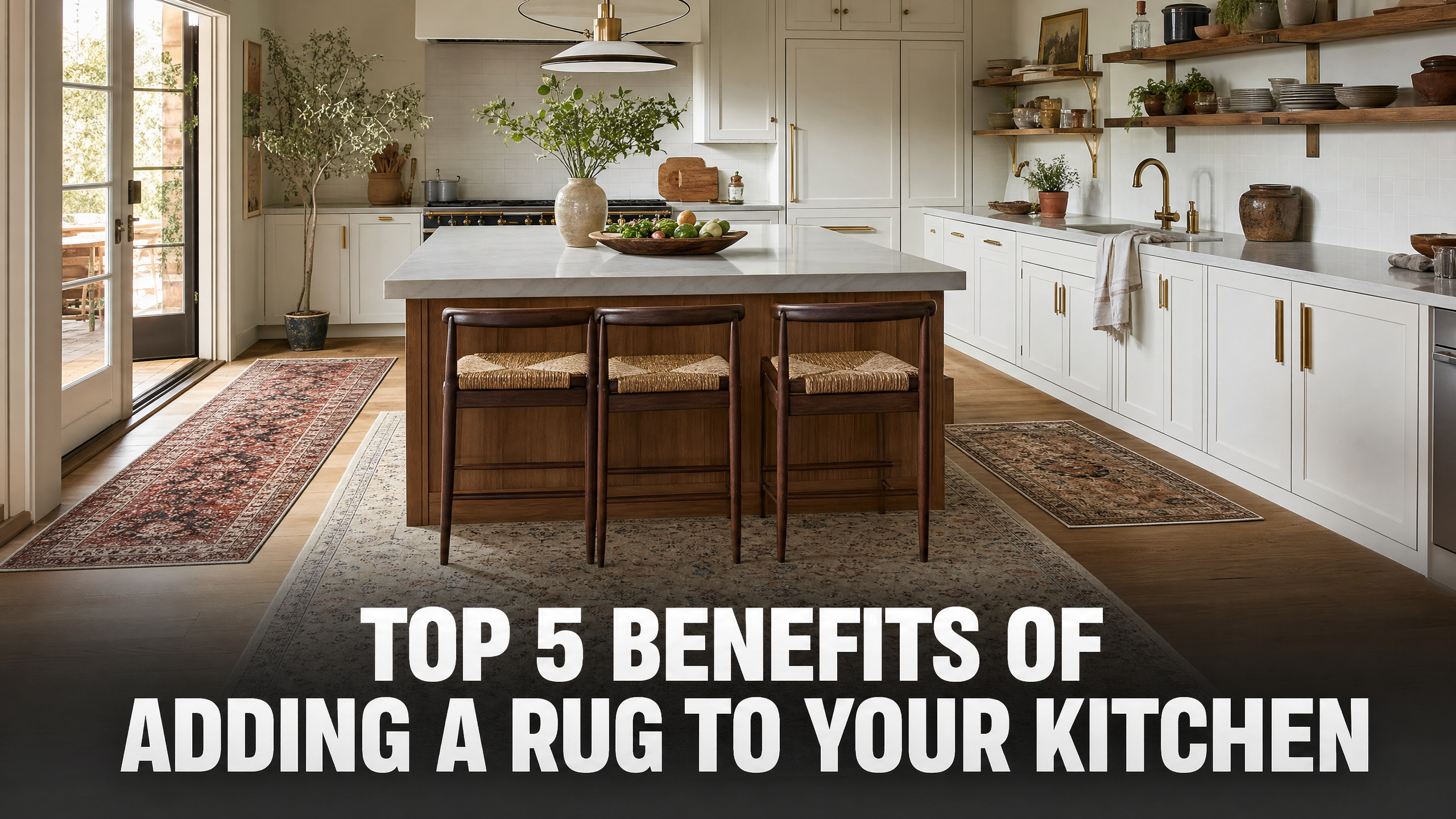 Top 5 Benefits of Adding a Rug to Your Kitchen