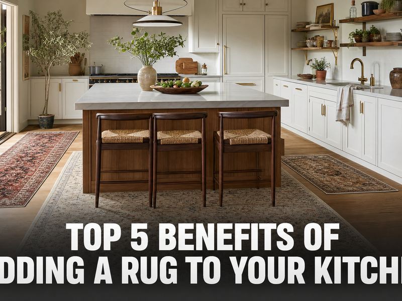 Top 5 Benefits of Adding a Rug to Your Kitchen