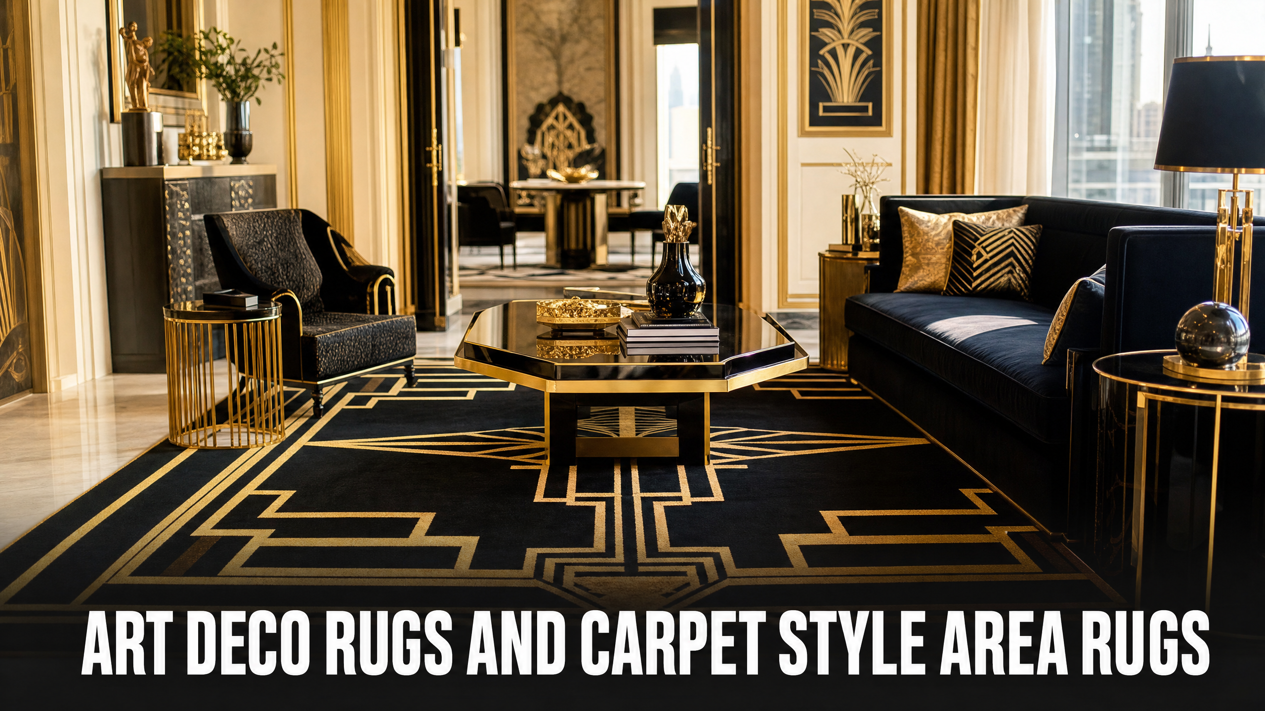 Art Deco Rugs & Art Deco Carpet Style Area Rugs