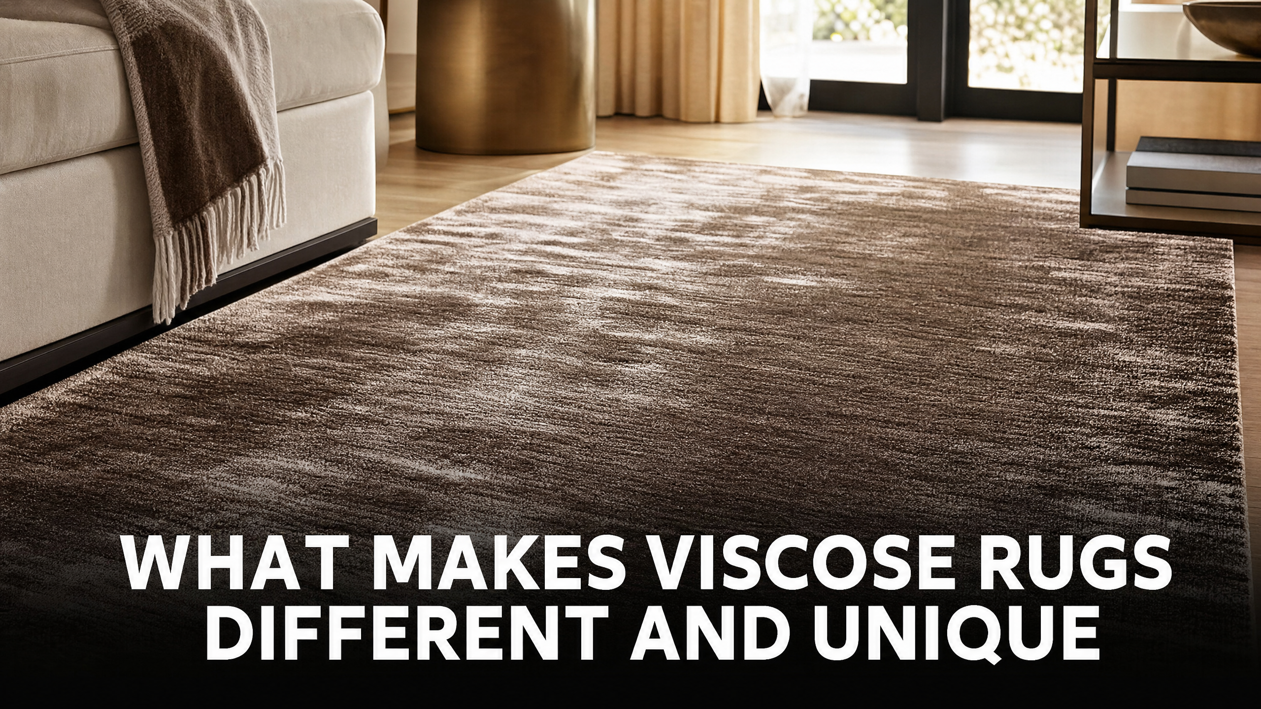 What Makes Viscose Rugs Different and Unique?