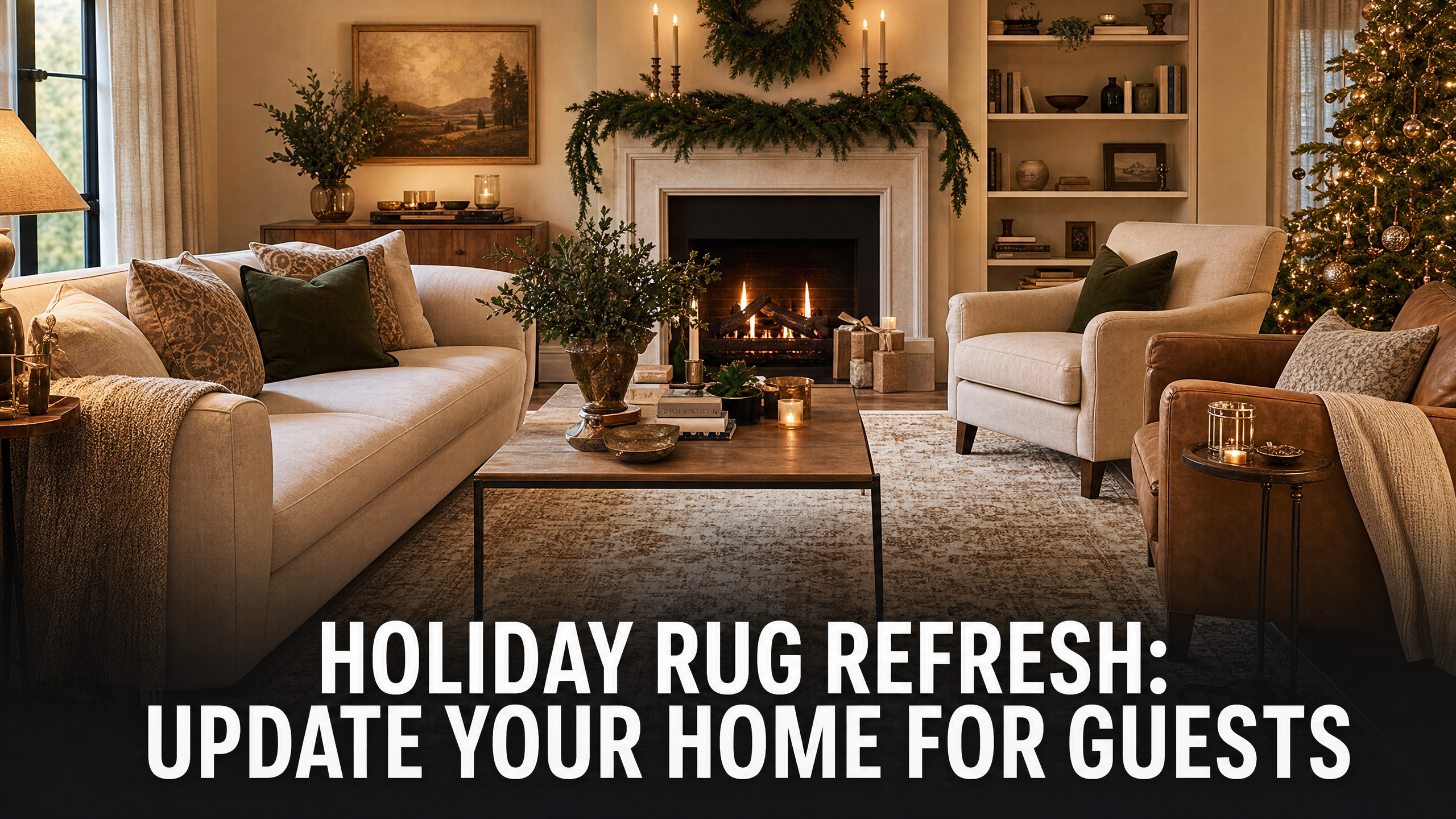 Holiday Rug Refresh: How to Update Your Home for Guests Without a Full Renovation