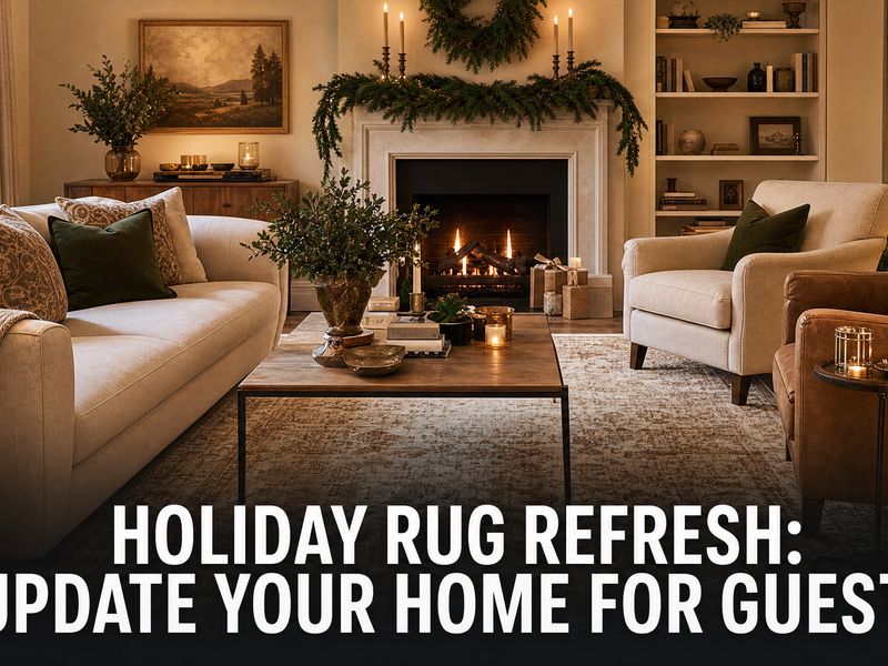 Holiday Rug Refresh: How to Update Your Home for Guests Without a Full Renovation