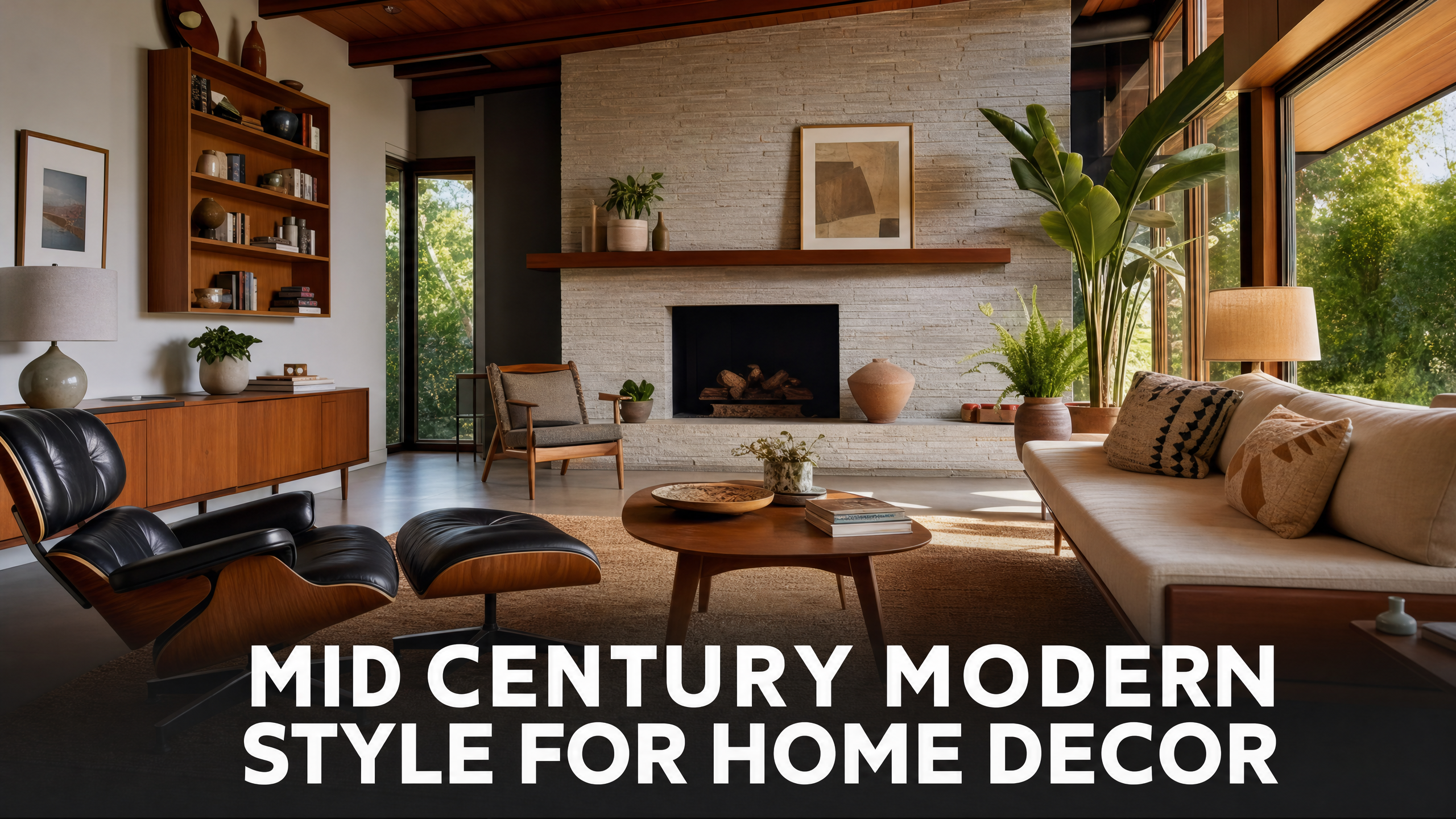 Mid Century Modern Style For Home Decor