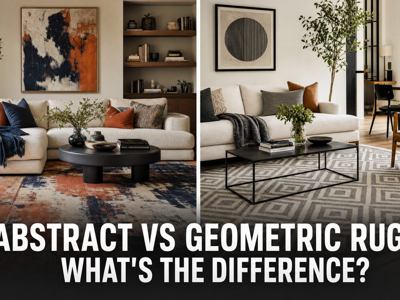 Abstract vs Geometric Rugs: What's the Difference and Which Should You Choose?