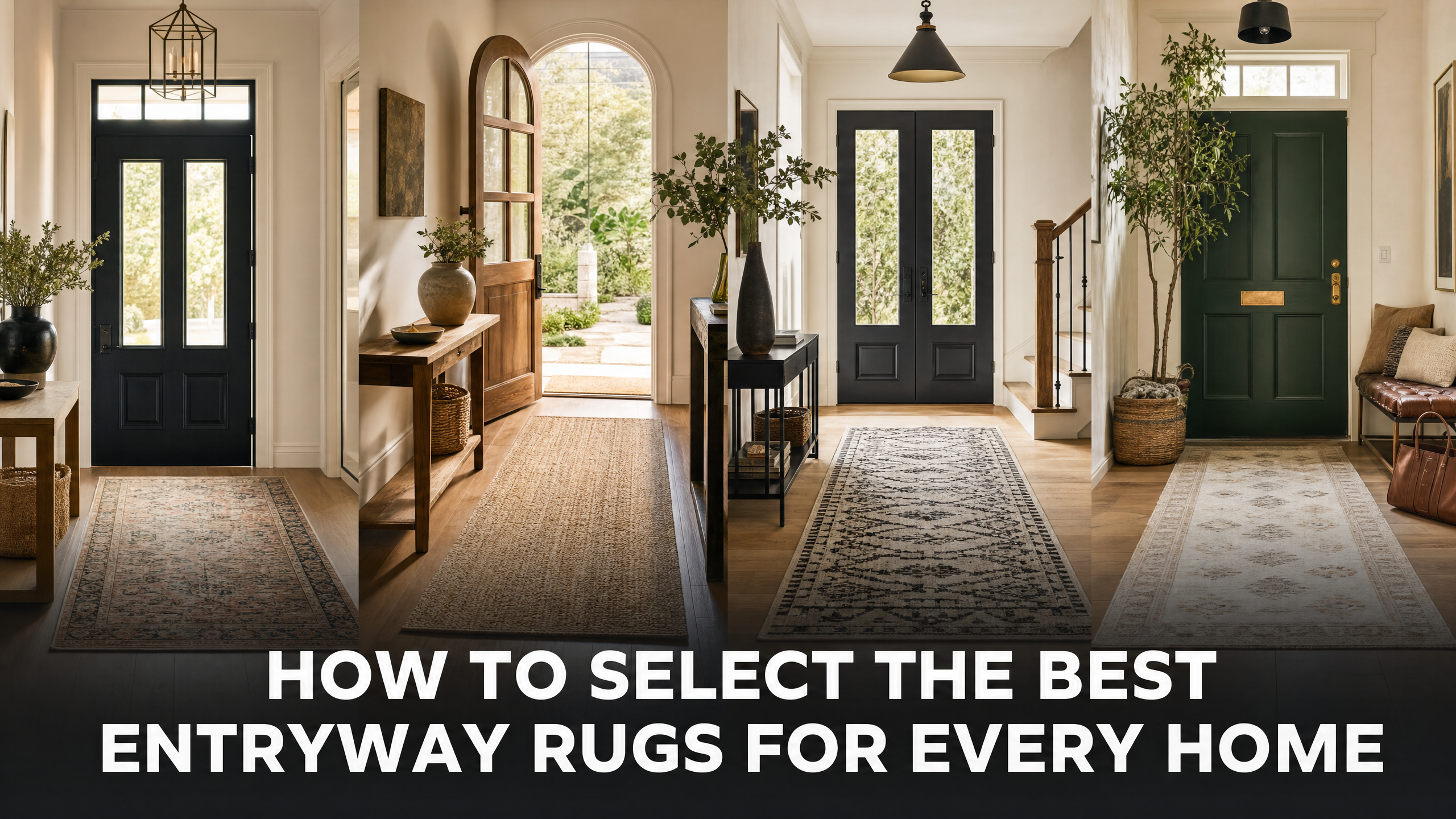 How to Select the Best Entryway Rugs for Every Home