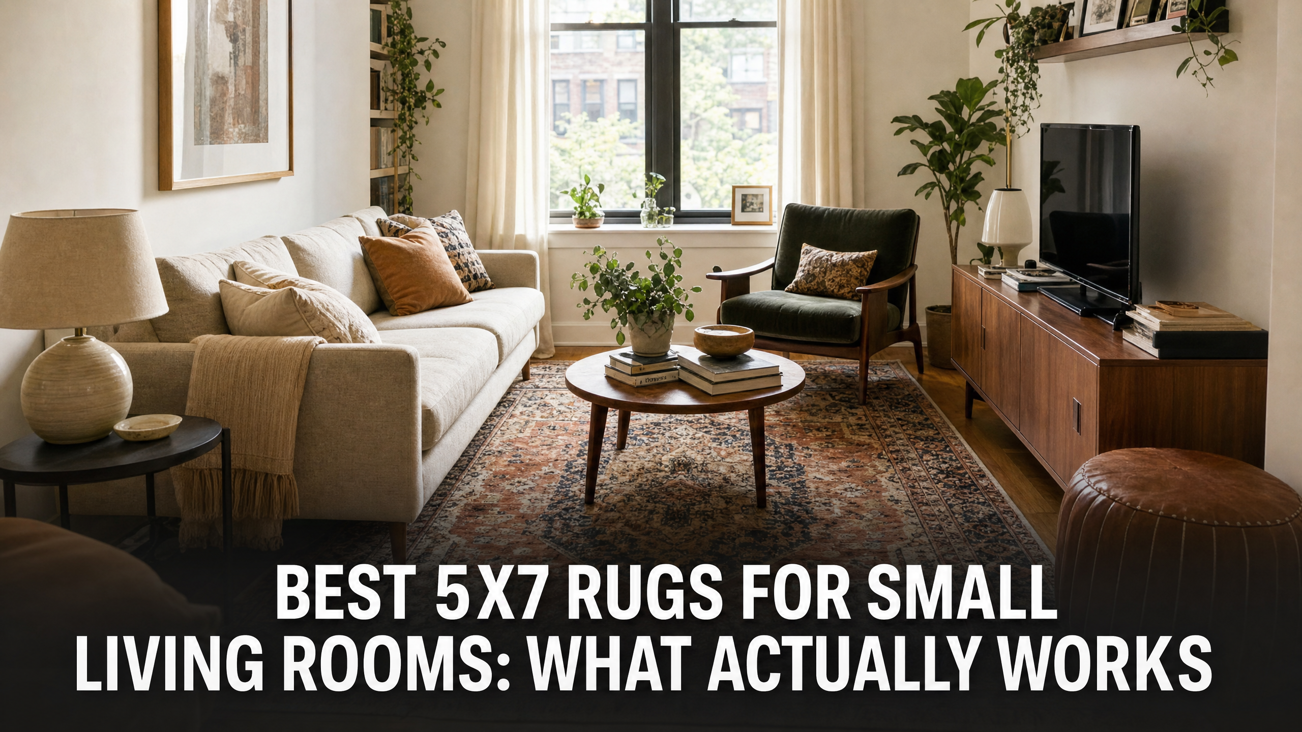 Best 5x7 Rugs for Small Living Rooms: What Actually Works