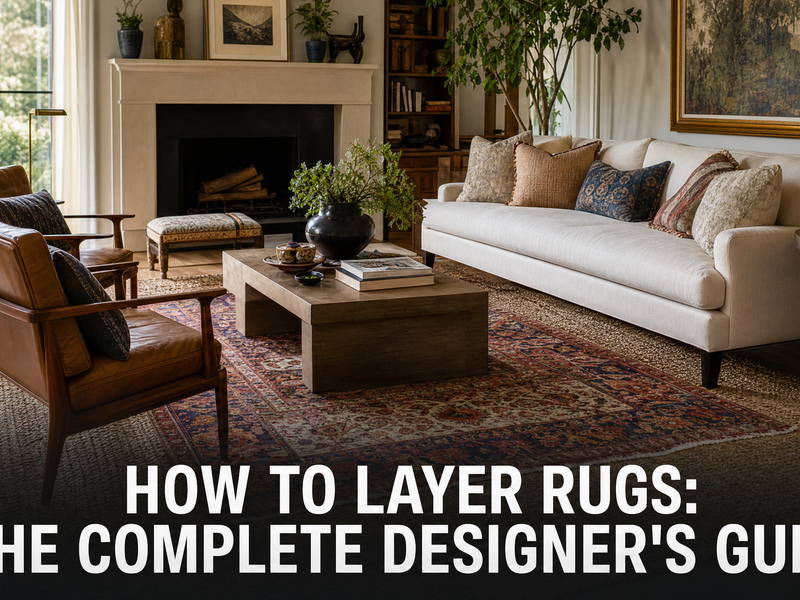 How to Layer Rugs: The Complete Designer's Guide