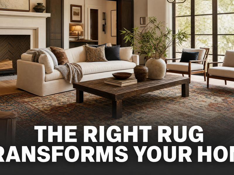 Why the Right Rug Can Completely Transform the Ambiance of Your Home