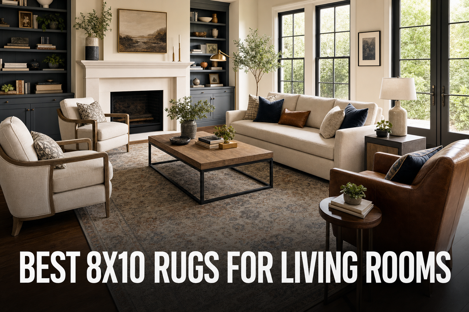 Best 8x10 Rugs for Living Rooms: 2026 Picks at Every Price Point