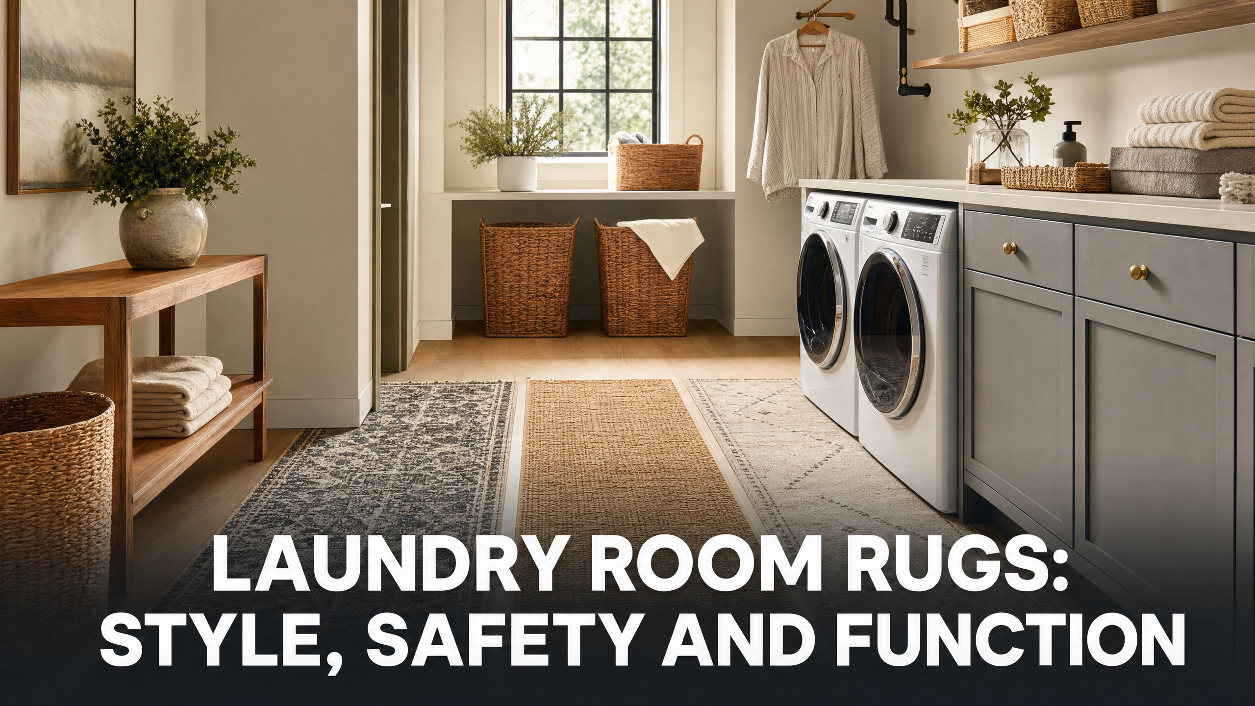 Laundry Room Rugs: The Ultimate Guide to Style, Safety, and Function