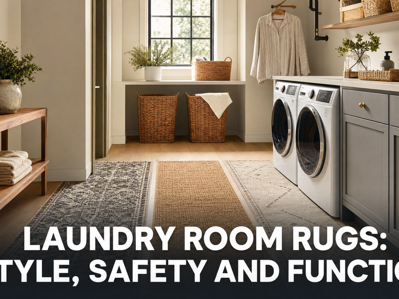 Laundry Room Rugs: The Ultimate Guide to Style, Safety, and Function
