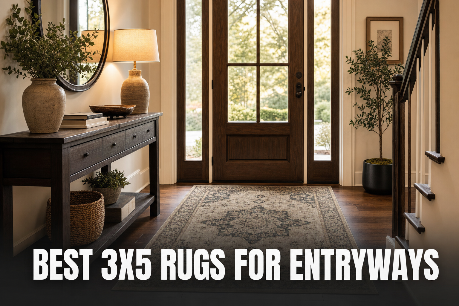 Best 3x5 Rugs for Entryways: Style Your Front Door Like a Designer