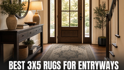 Best 3x5 Rugs for Entryways: Style Your Front Door Like a Designer