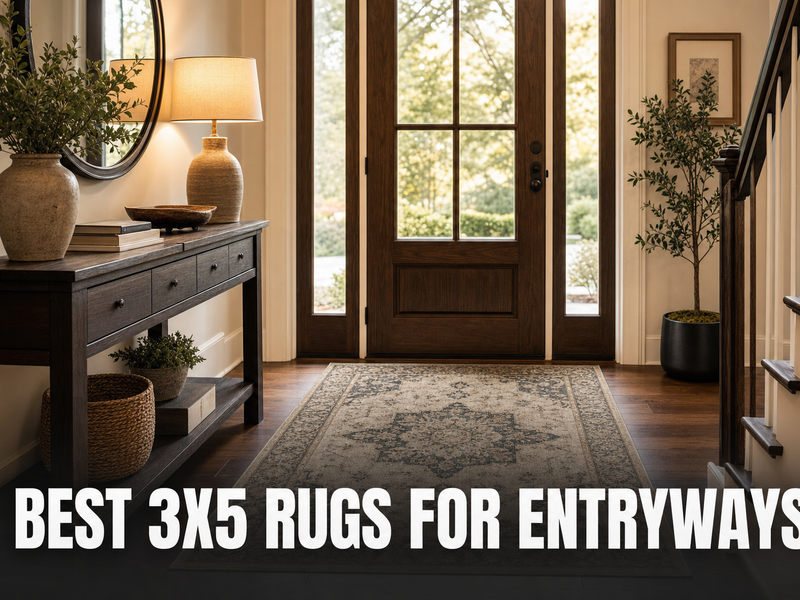 Best 3x5 Rugs for Entryways: Style Your Front Door Like a Designer