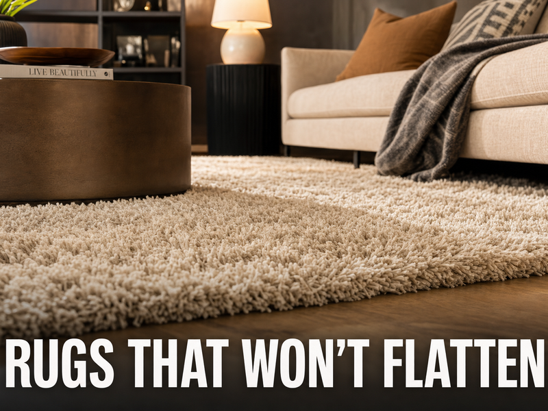 Rugs That Won't Flatten After 6 Months: What to Buy (and What to Avoid)