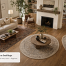 Round vs Rectangular vs Oval Rugs: The Complete Shape Guide