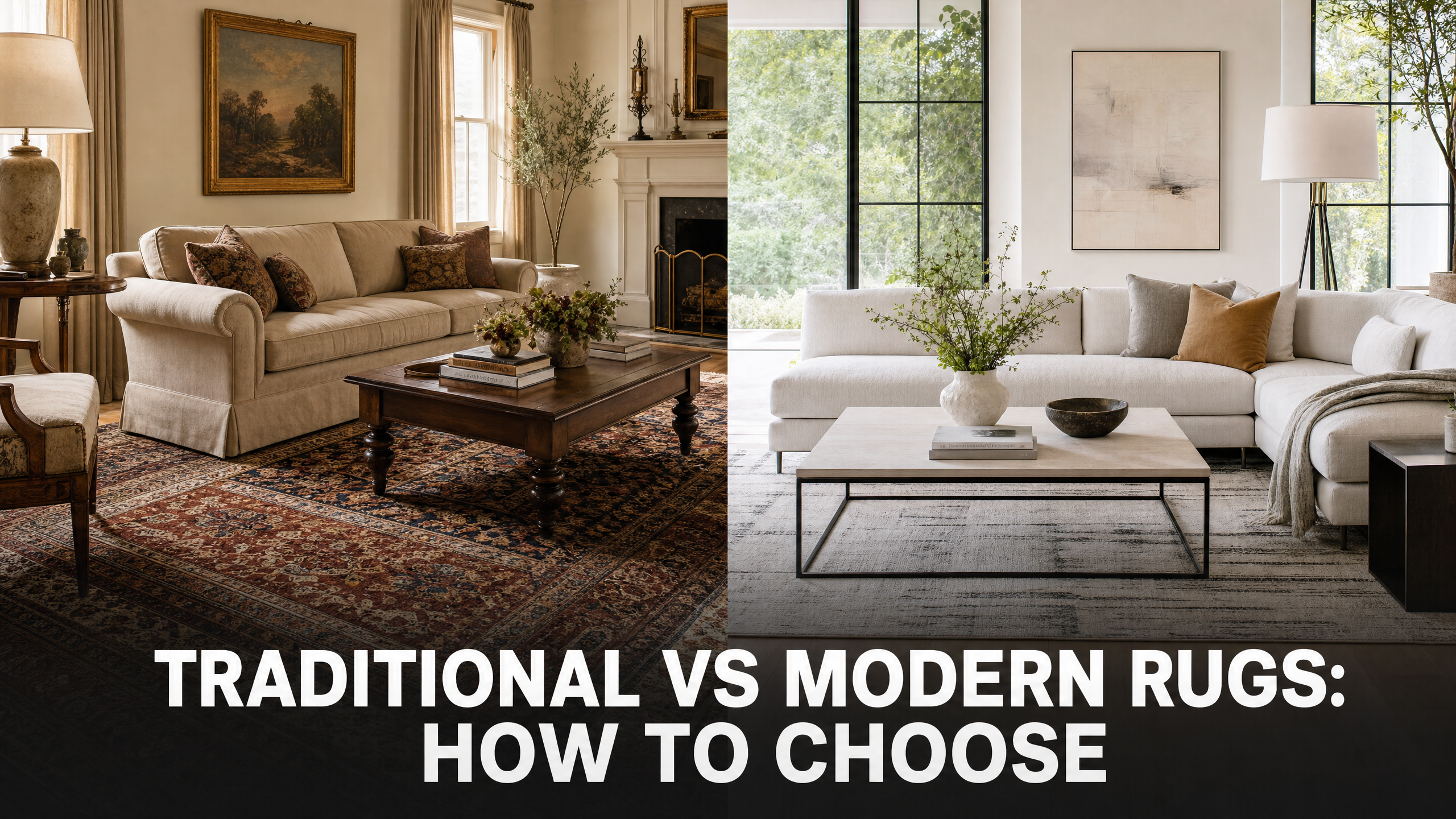 Traditional vs Modern Rugs: How To Choose the Perfect Rug for Your Home