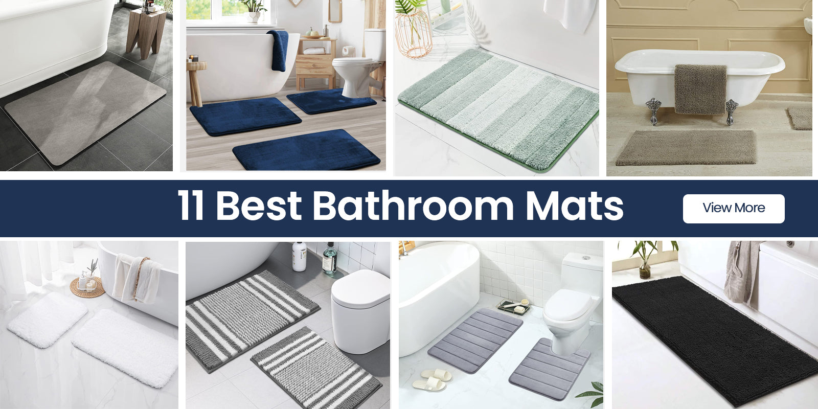 Best Bath Mats for Your Bathroom - Best Bathroom Rugs 2023