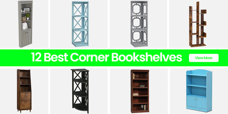 corner bookshelves