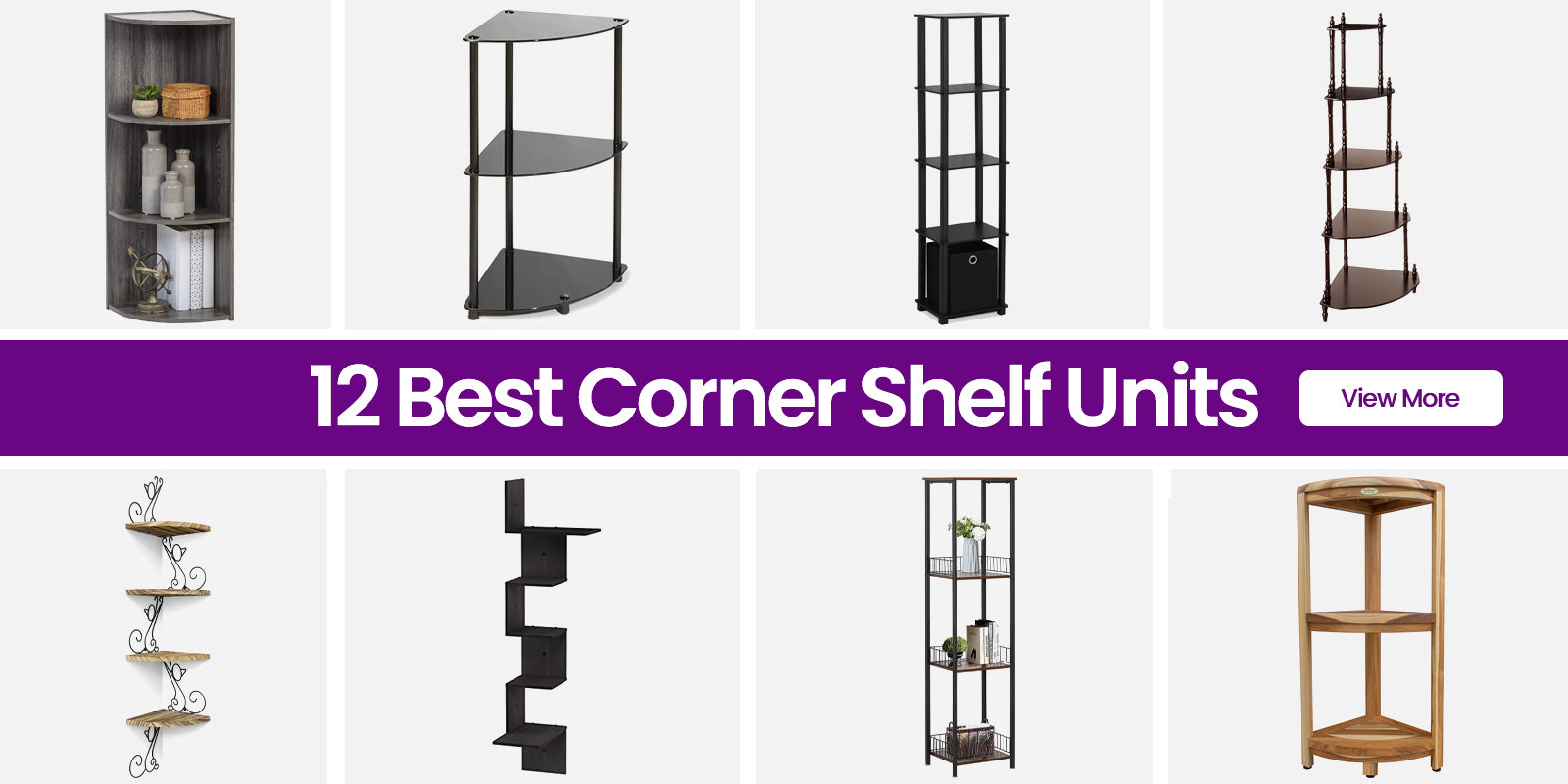The 12 Best Corner Shelf Units For 2023 RugKnots