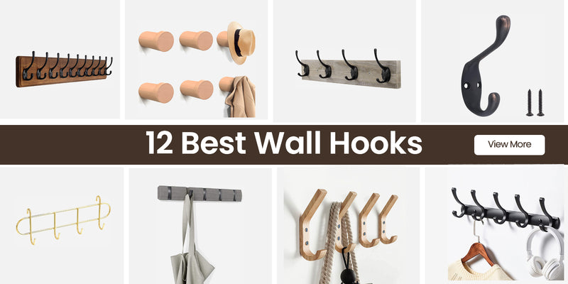 The 12 Best Wall Hooks For 2023 - RugKnots