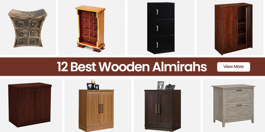 wooden almirah