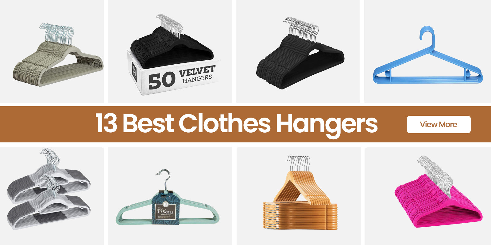 Basics Kids Velvet Hangers - 50-pack Beige for sale online