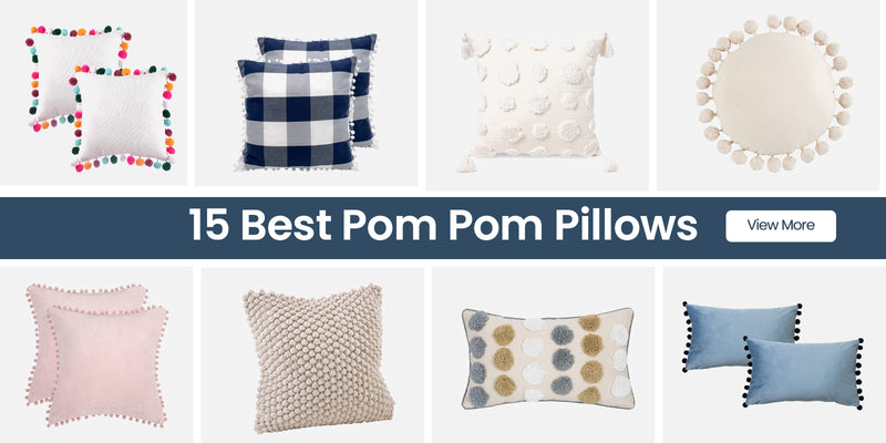 pom pom pillows