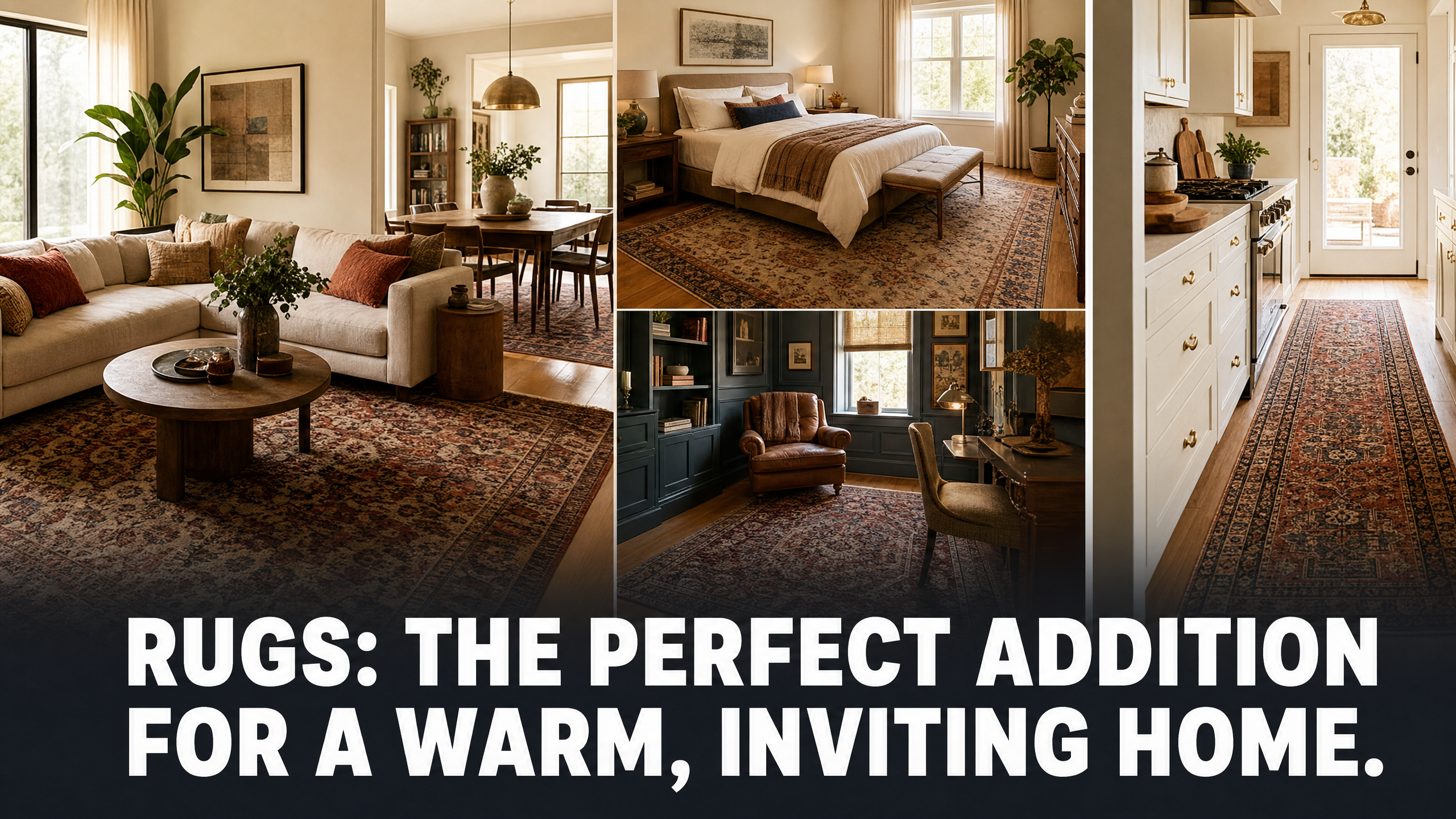 Why Rugs Are the Perfect Addition to Create a Warm, Inviting Home