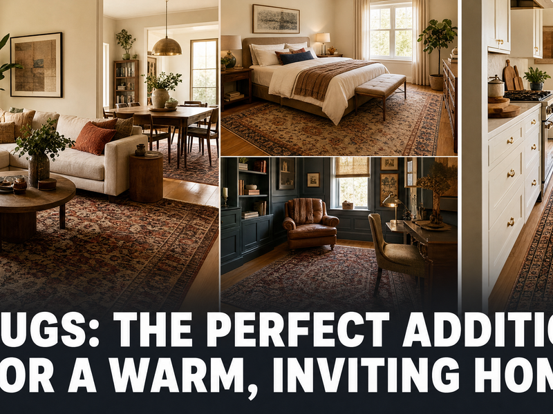Why Rugs Are the Perfect Addition to Create a Warm, Inviting Home