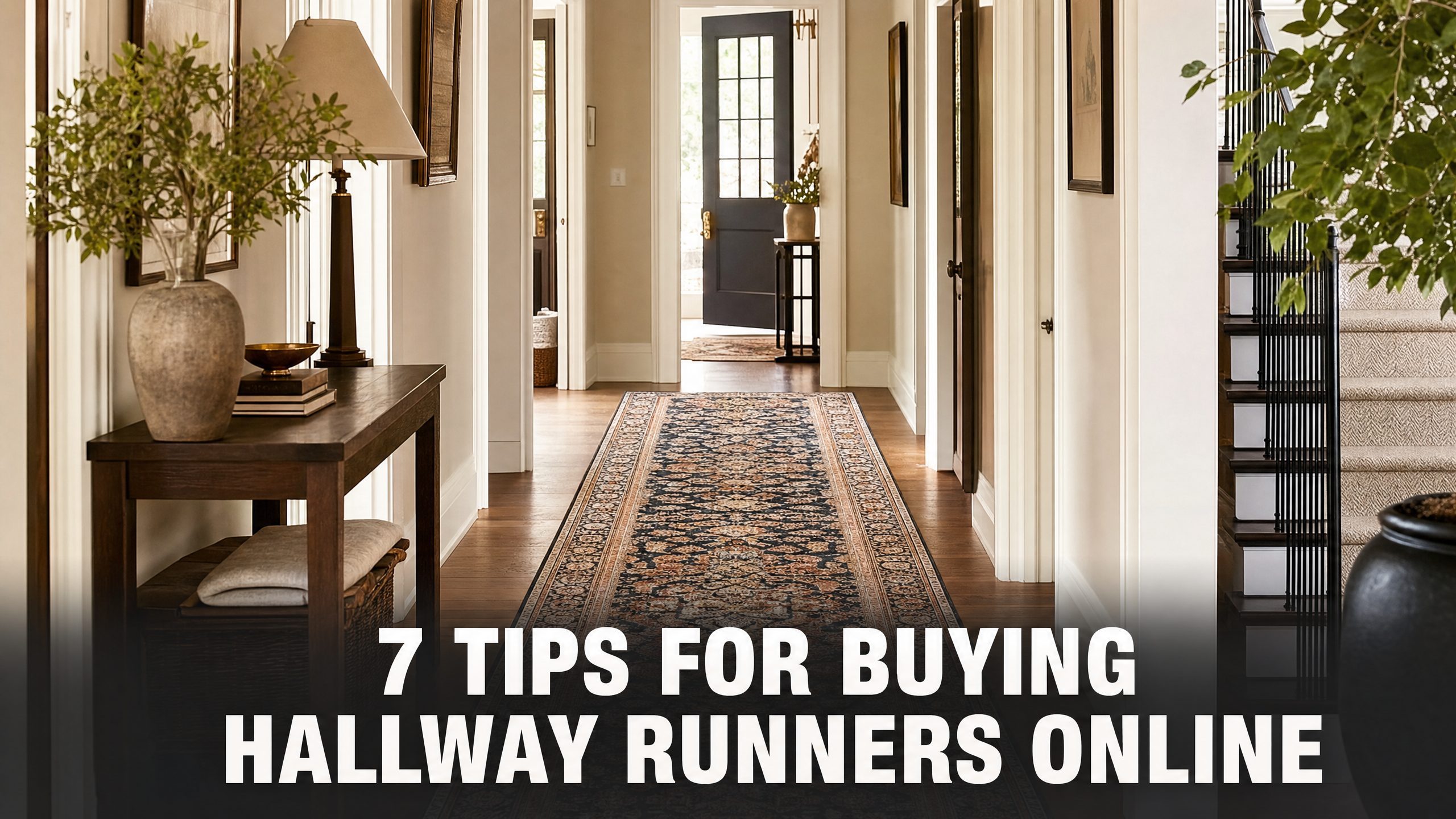 7 Tips For Buying Hallway Runners Online