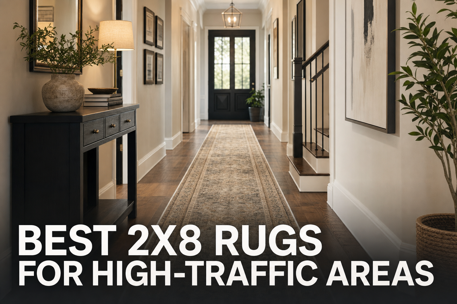 Best 2x8 Rugs for High-Traffic Areas: Materials, Patterns & Care Tips