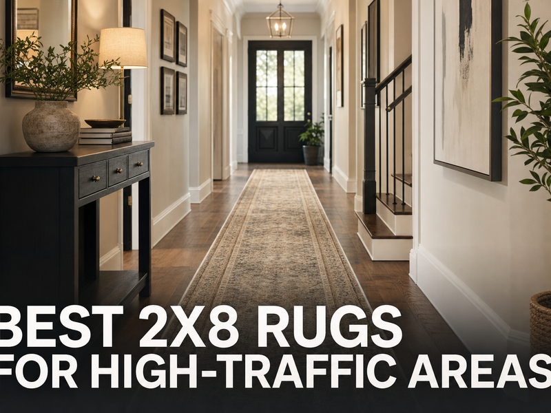 Best 2x8 Rugs for High-Traffic Areas: Materials, Patterns & Care Tips
