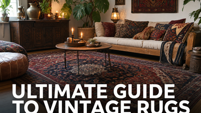 Vintage Rugs in Modern Homes: How to Style Them Without It Looking Dated