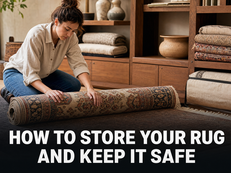 How to Store Your Rug and Keep it Safe From Big Loss?