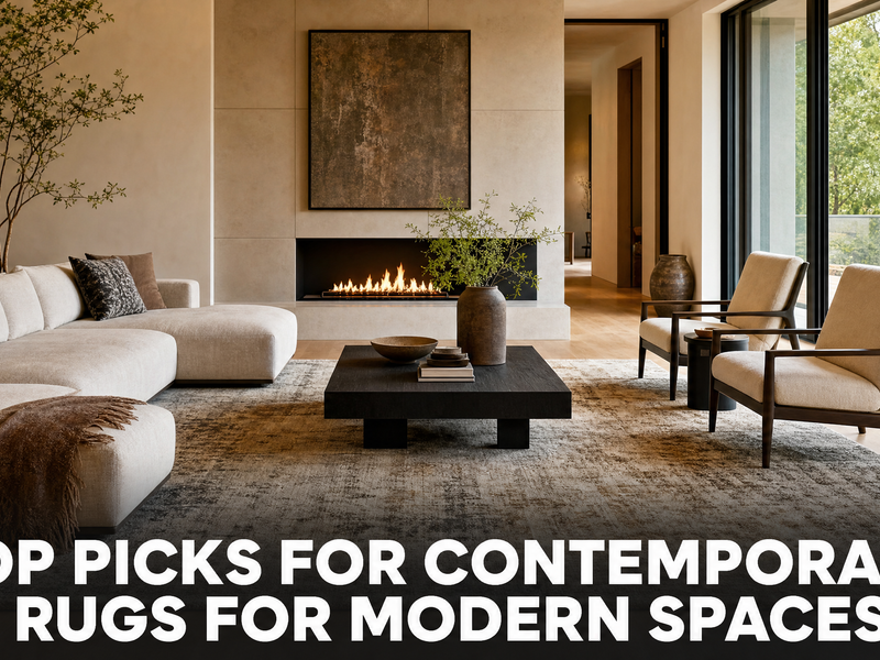 Top Picks for Contemporary Rugs That Complement Your Modern Space